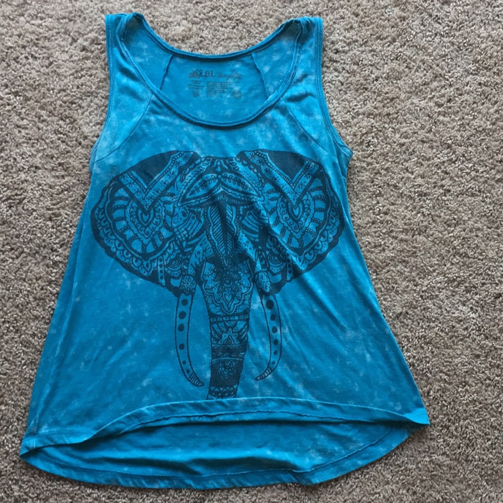 Elephant Tank Top by L.O.L Vintage